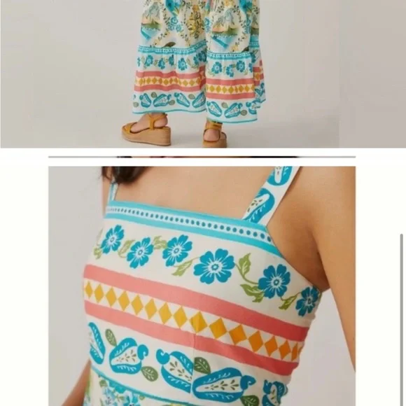 NWT Anthropologie x Farm Rio, Large - Picture 2 of 7